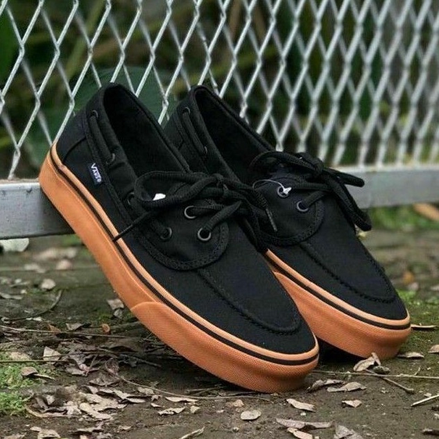 Vans zapato black clearance gum