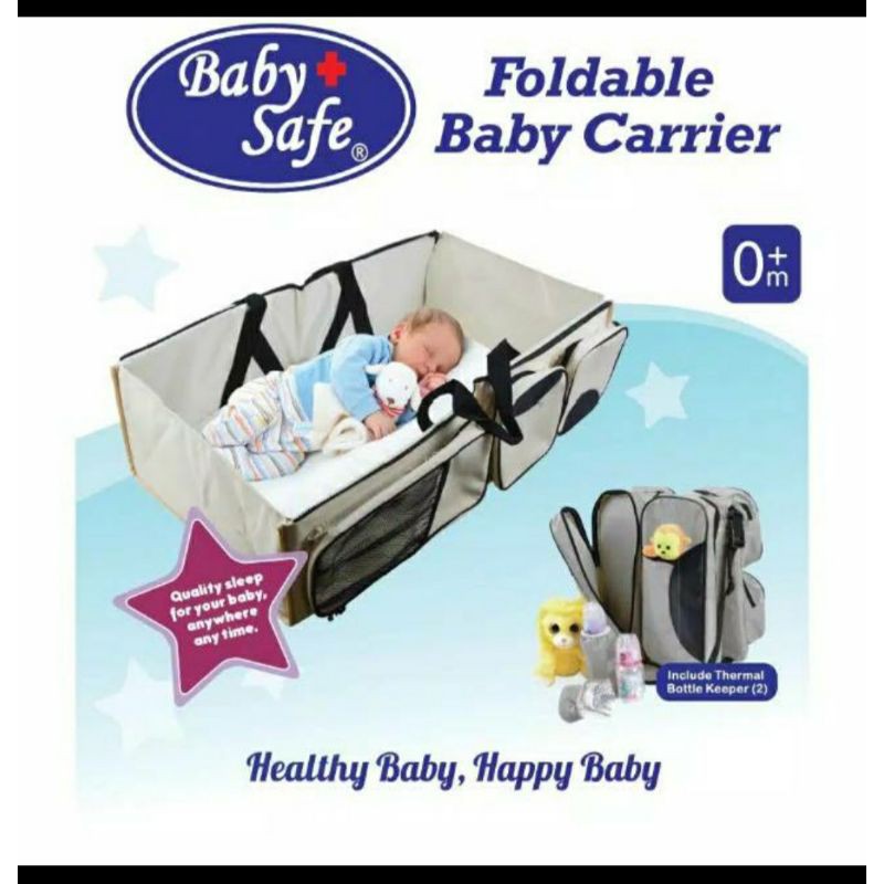 Foldable baby hot sale carrier baby safe