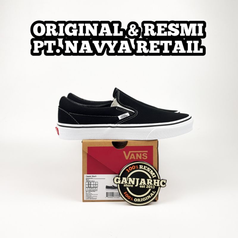 Jual vans best sale slip on original