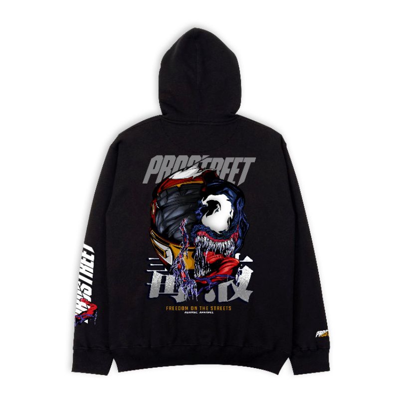 Jual Jaket Hoodie Pria Prostreet V2 VENOM | Jaket Motor terbaru | Shopee  Indonesia