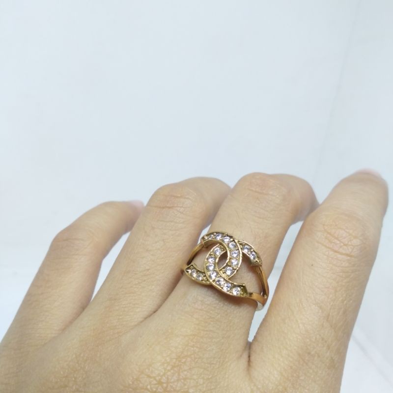 Jual cincin swasa chanel Shopee Indonesia