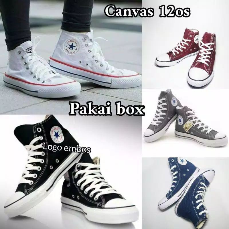 Sepatu all star sales shopee