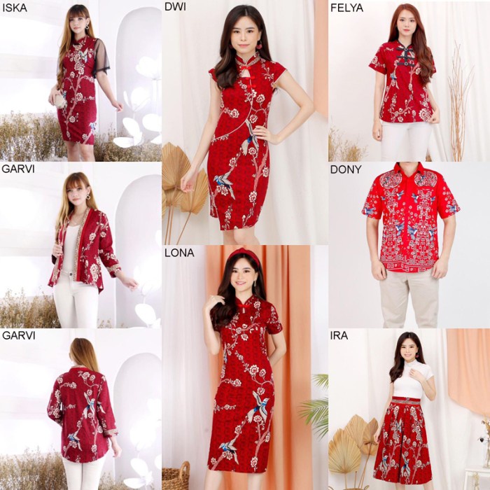 Batik hotsell cheongsam wanita