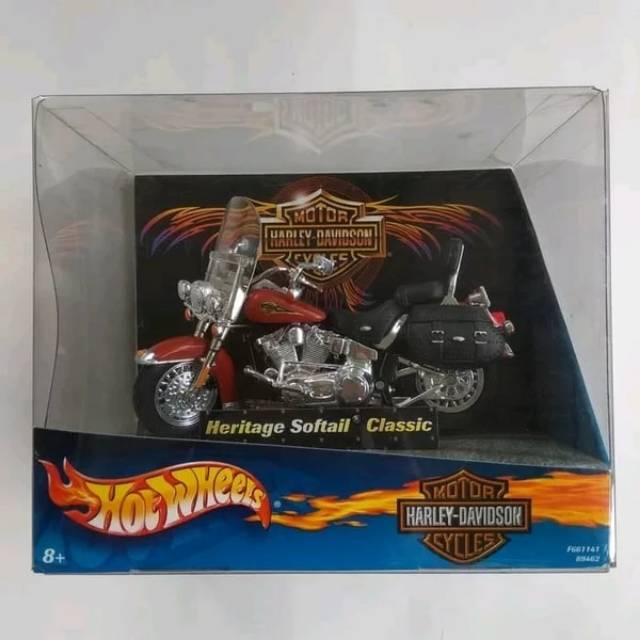 Hot wheels harley davidson heritage hot sale softail classic