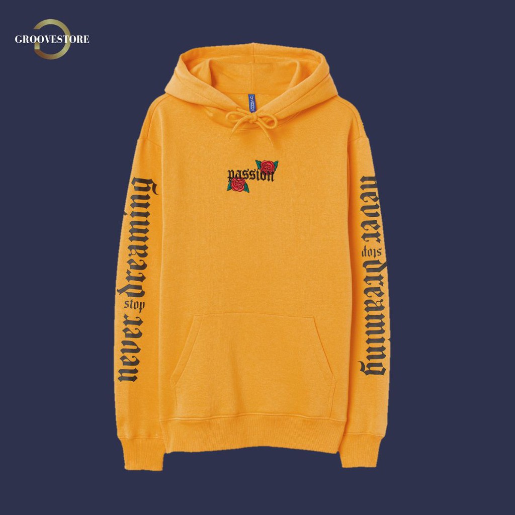 Jual H M Hoodie Passion Yellow Shopee Indonesia