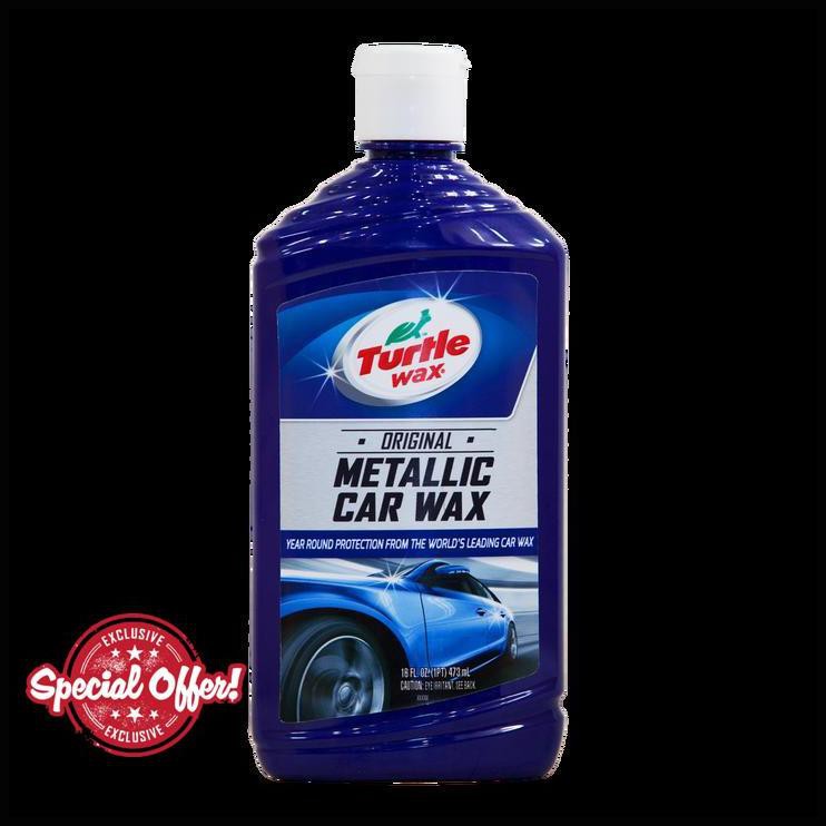 Jual Turtle Wax Metallic Car Wax Liquid 473 Ml Terlaris