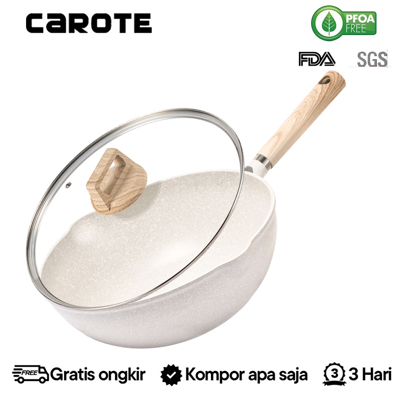 Jual CAROTE GRILL PAN 3 in 1 ANTI LENGKET - SWISSGRANITE COATED
