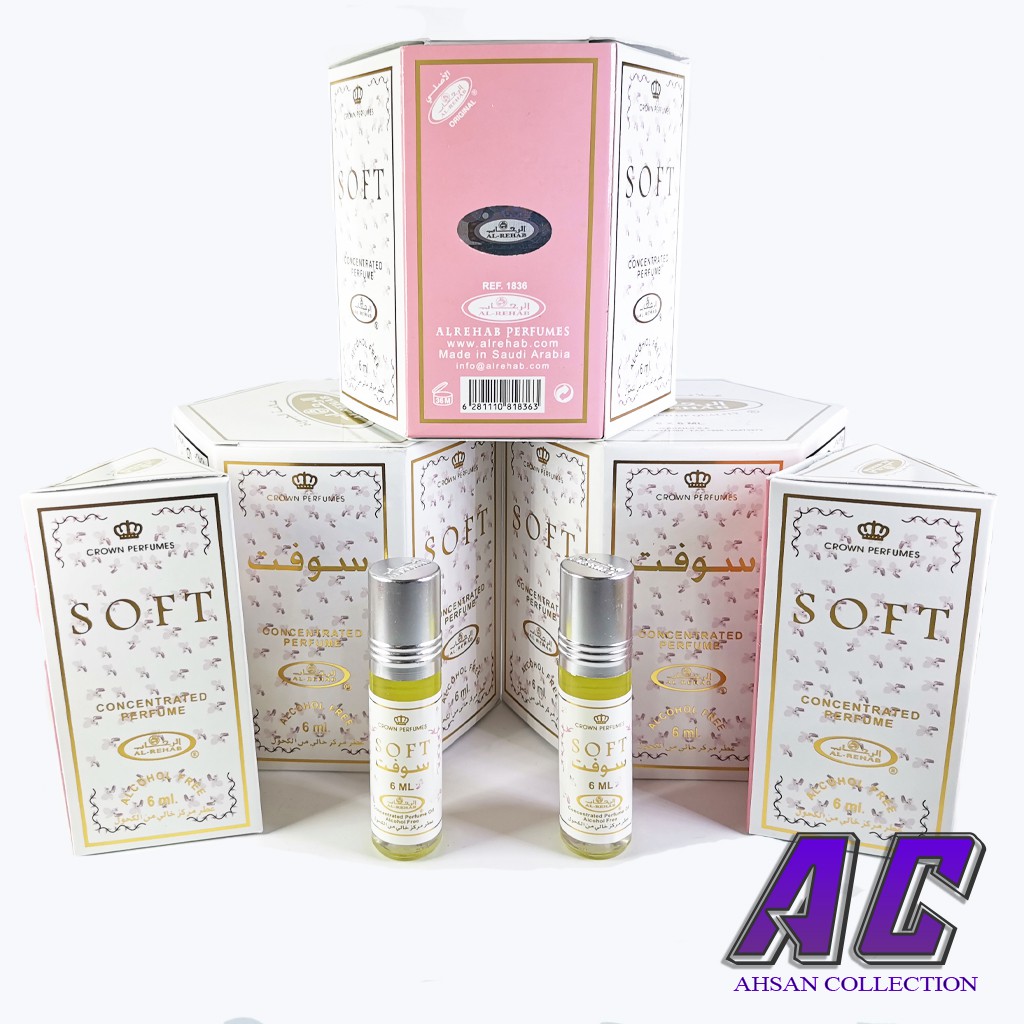 Jual A016 Parfume ALREHAB PERBOX Soft Roll on 6 ml PERBOX
