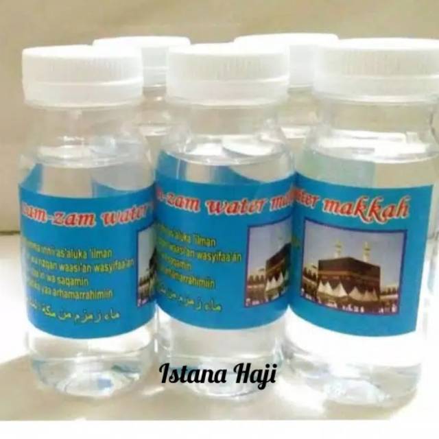 Air Zamzam Mekkah 80ml Zam Zam Water Untuk Oleh-oleh Haji Umroh