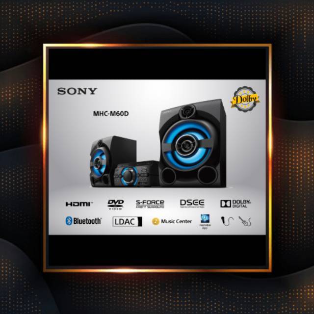 Sony 2024 mhc m60d