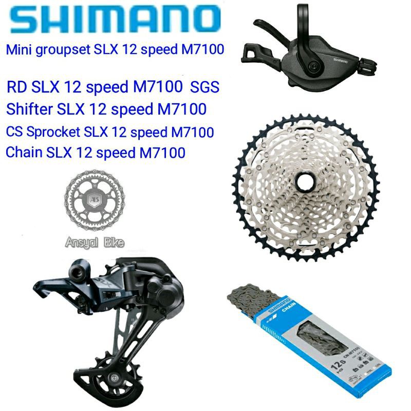 Harga groupset shimano 2024 slx 12 speed