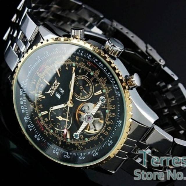 Jam Tangan Pria Cowok Jaragar Mechanical Automatic Watch