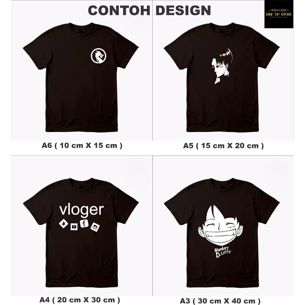 Contoh design cheap baju t shirt