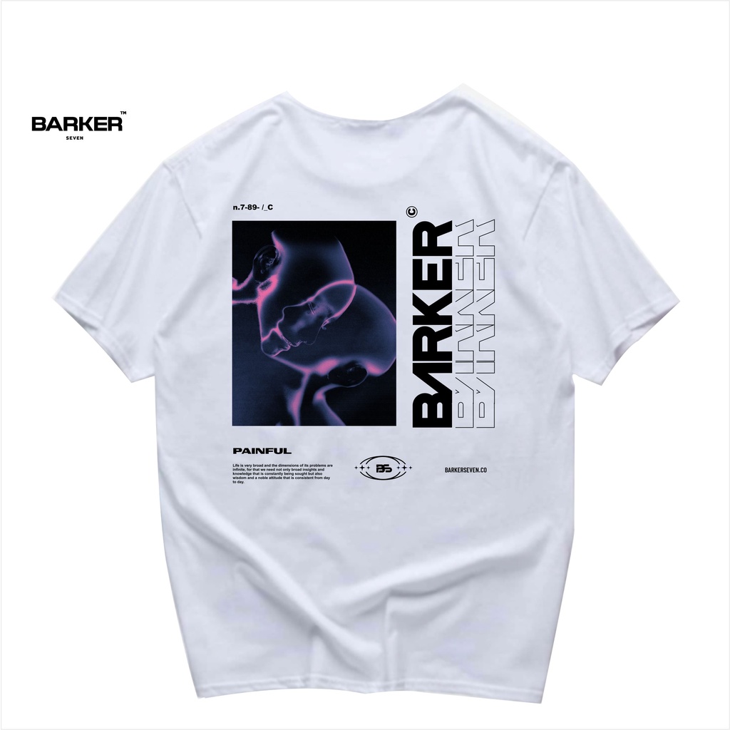 Jual KAOS TSHIRT Barker 7 WORLD WIDE COMPANY T Shirt pria Kaos