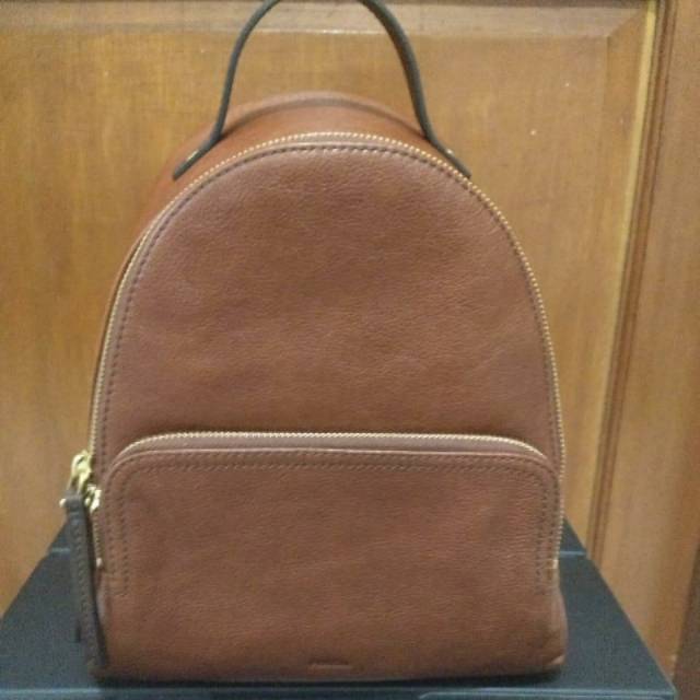 Fossil felicity backpack discount brandy