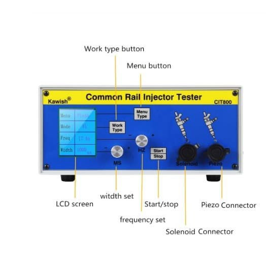 Jual Kawish CIT800 multifungsi diesel common rail injector tester Piezo