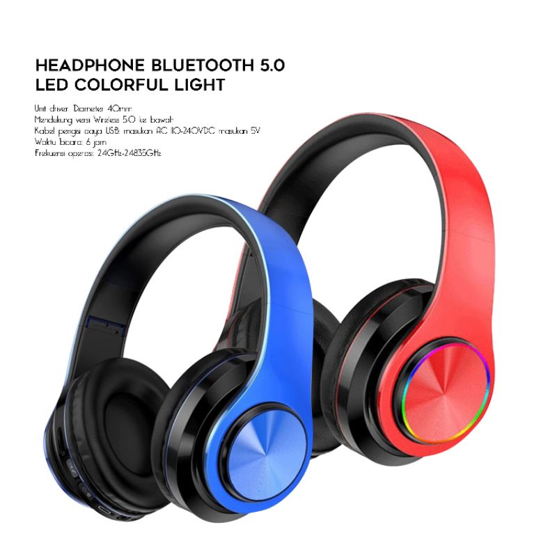 Headphones with 2024 bluetooth 5.0