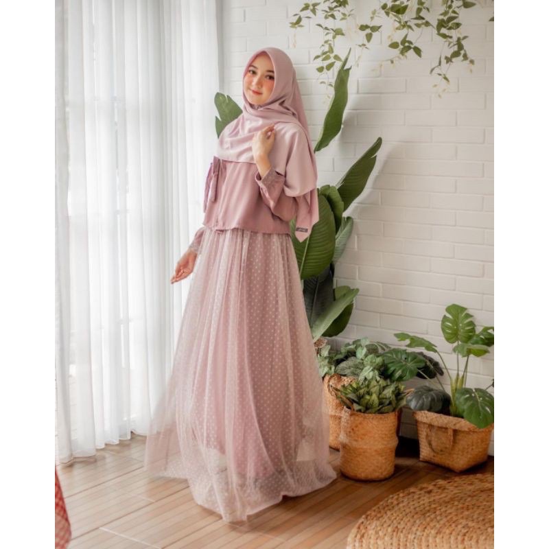 Jual Dress Sofia Hanbok Elsa Maxidress Lavender Mist Shopee