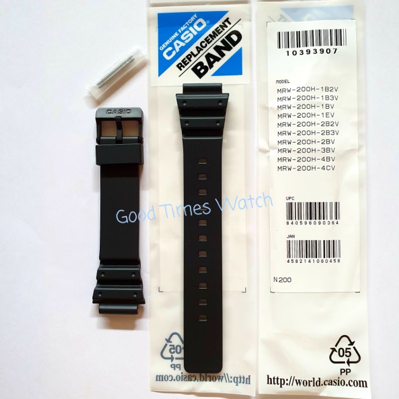 Strap casio outlet mrw 200h