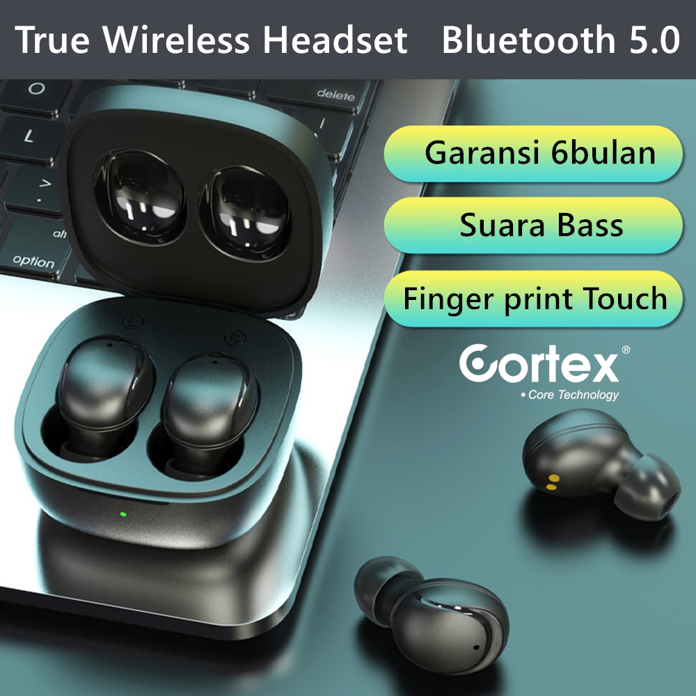 Jual Cortex XY-30 True Wireless Headset Bluetooth Earphone Mini Earbuds TWS