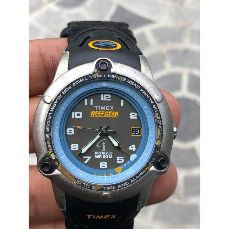 Jual jam Tangan Timex indiglo reefgear Shopee Indonesia