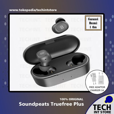 Soundpeats truefree plus online specs