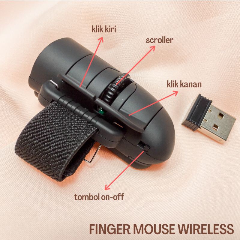 3D Optical Mini USB Finger Mouse For All Laptops And, 46% OFF