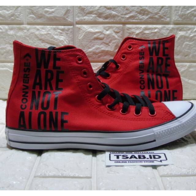 Converse we are shop not alone gratis