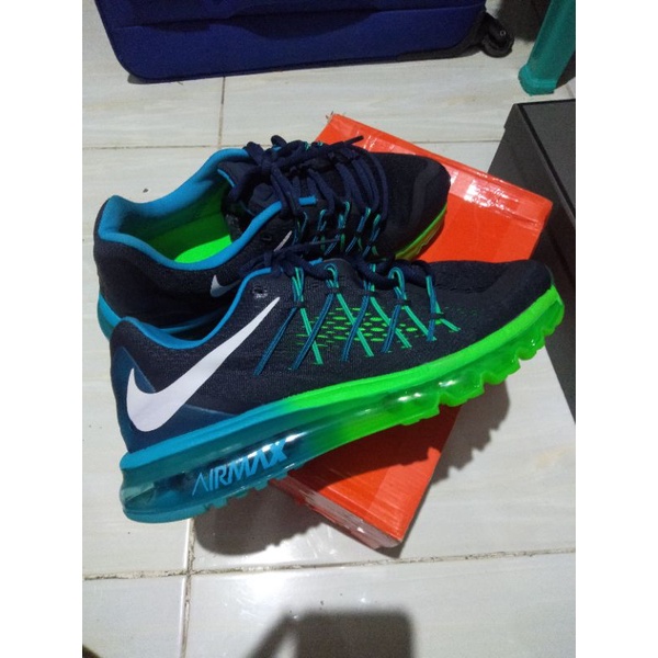 Sepatu nike air max 2015 hitam sale