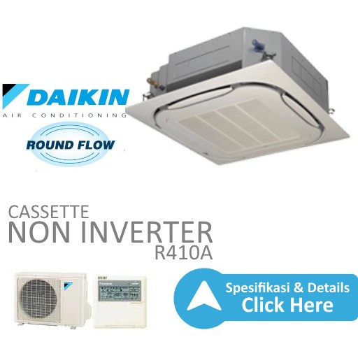 ac cassette daikin 6 pk