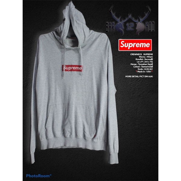 Supreme store hoodie harga