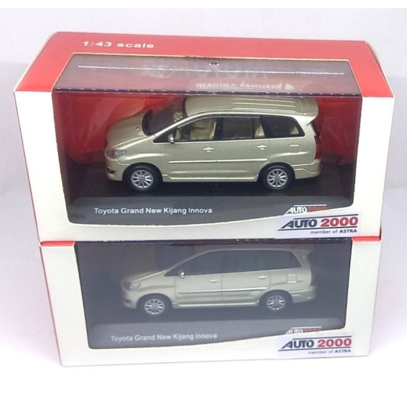 Jual Diecast Mobil Kijang Innova Toyota Auto 2000 Shopee Indonesia