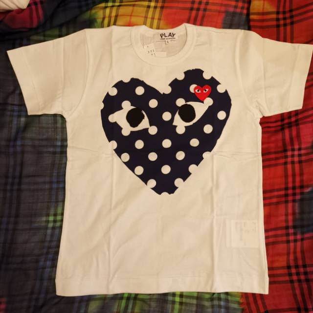 Jual kaos comme des garcons original sale