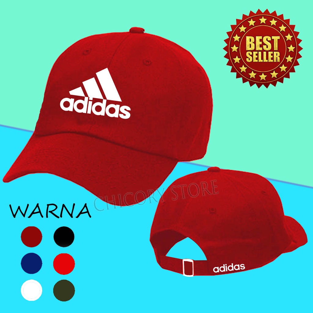 Logo adidas outlet warna merah