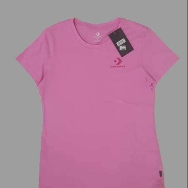 Pink converse t shirt sale