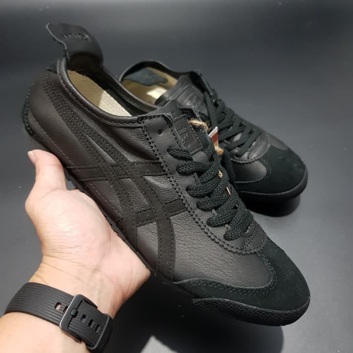 Onitsuka tiger mexico 66 best sale all black