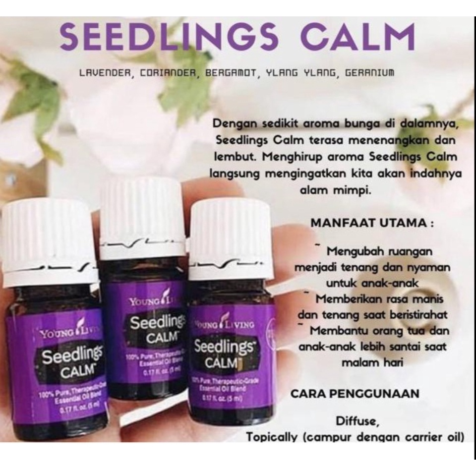 Seedling calm deals young living