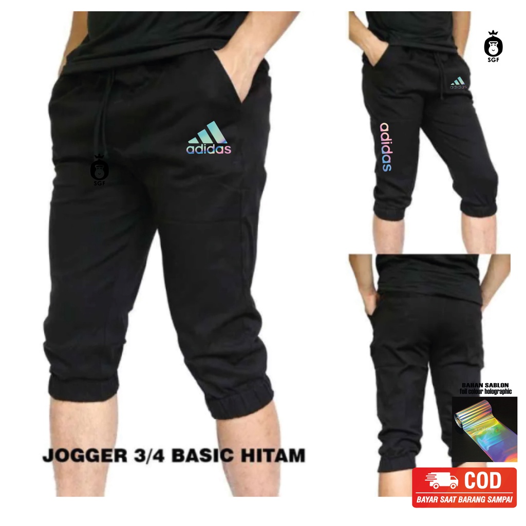 Celana training adidas clearance 3/4