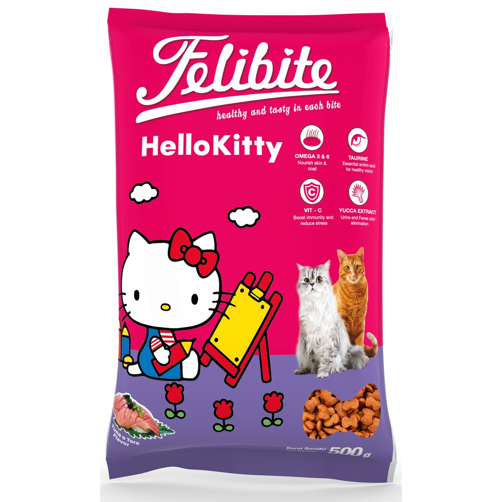 Cat Food Felibite 500 Gr ft. Hello Kitty Tuna O Toro
