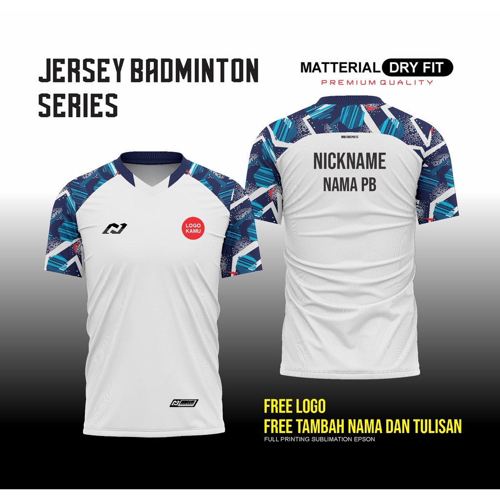 Custom hot sale jersey badminton