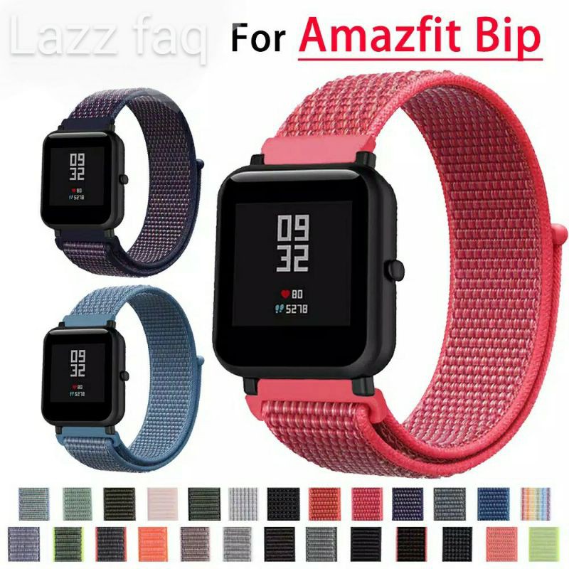 Amazfit bip nylon online strap