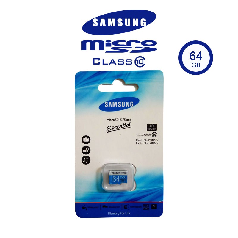 Samsung class 10 hot sale 64gb memory card