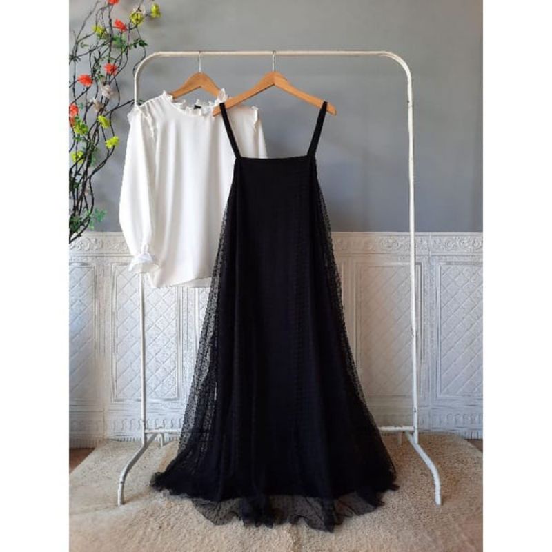 Jual DRESS OVERALL TUTU DRESS MEWAH DRESS KONDANGAN DRESS TERBARU