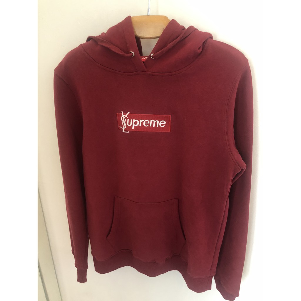 Supreme store ysl hoodie