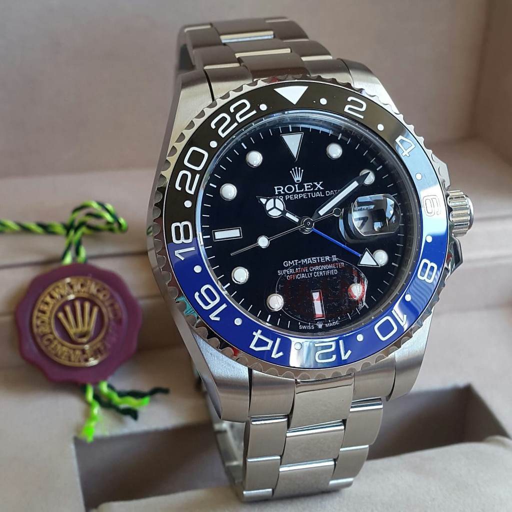 Jual rolex gmt 2025 master ii original