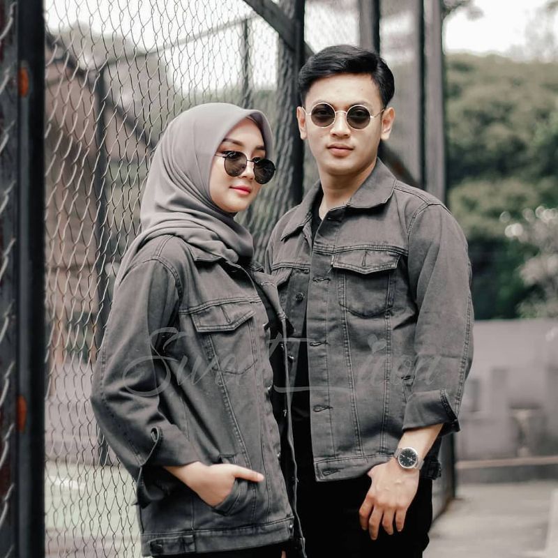 Jaket best sale denim couple