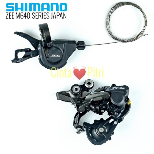 Jual PAKET RD ZEE M640 SHORT SHIFTER ZEE M640 10 S SHIMANO JAPAN