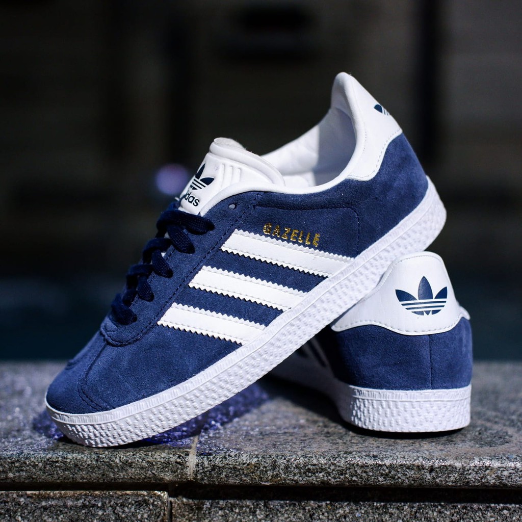 Infant adidas cheap gazelle navy