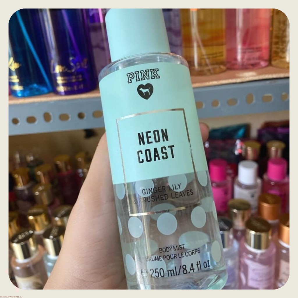 Jual VS Victoria s Secret PINK Body Mist Neon Coast 250ML Shopee