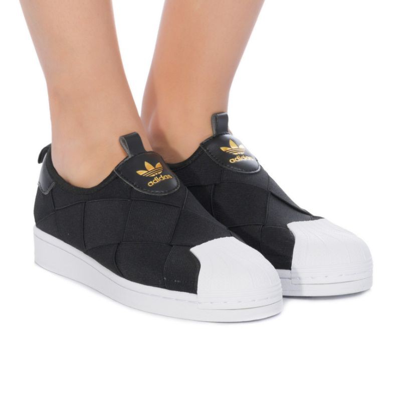 Adidas womens superstar slip cheap on